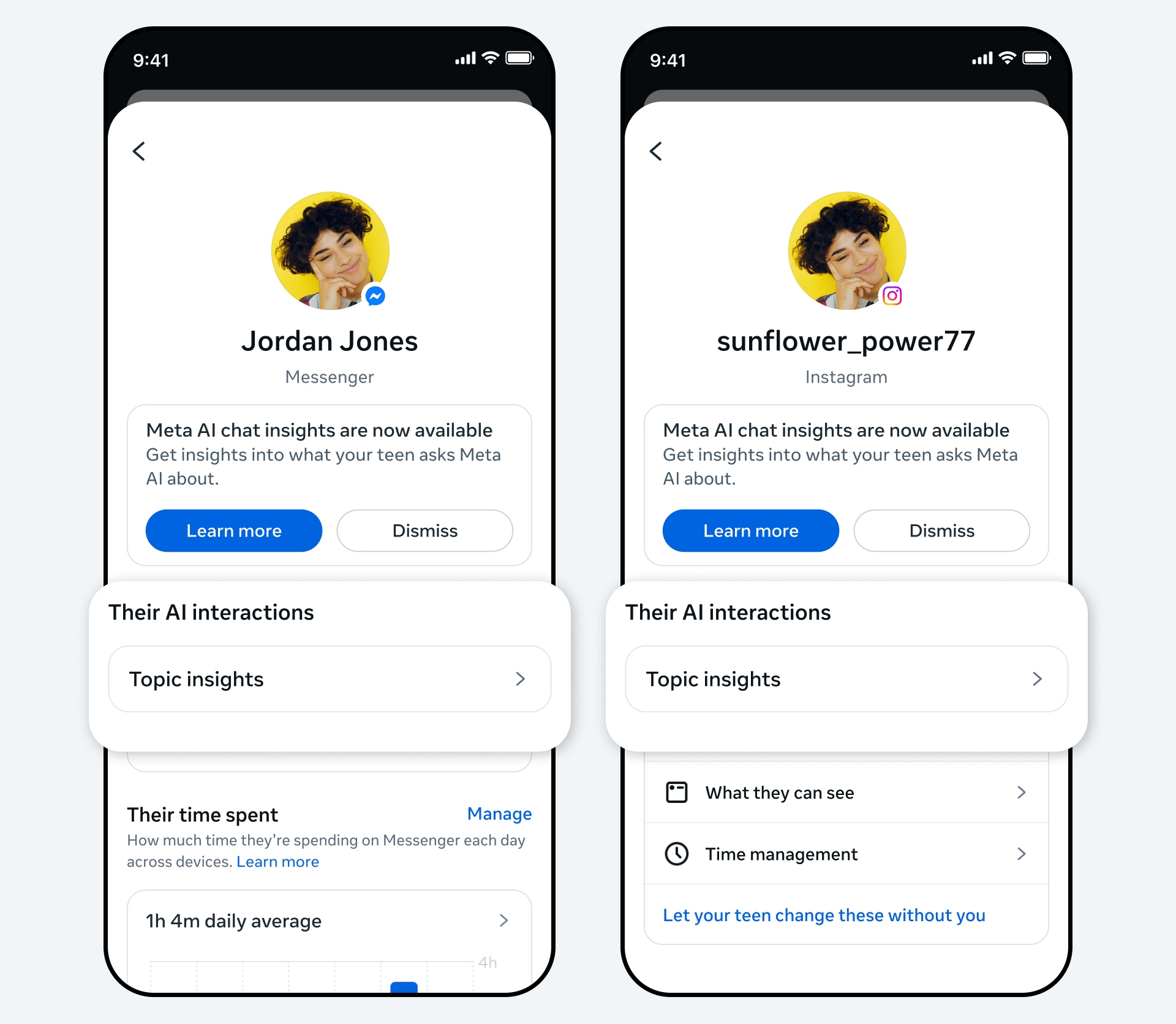 Meta introduce uno strumento che dice ai genitori di cosa parlano i figli con l’IA 1