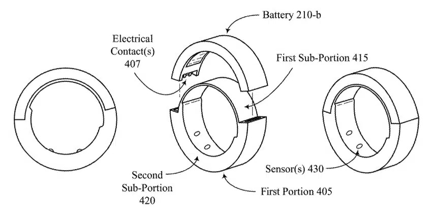 Oura potrebbe risolvere il problema della batteria con un anello smart modulare 4