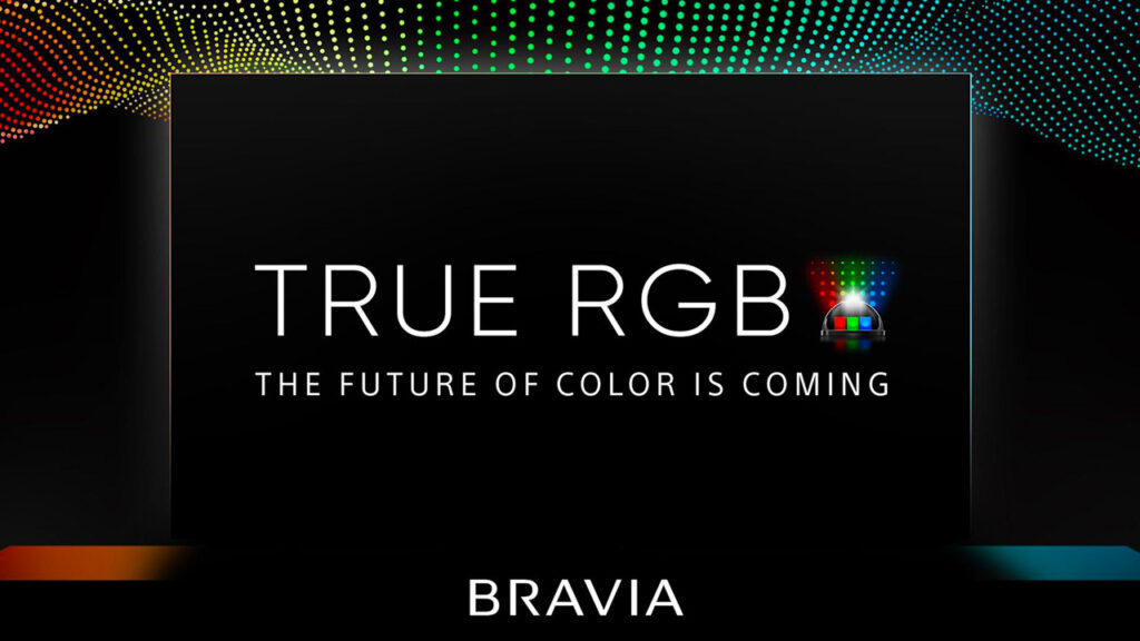 TV Sony True RGB