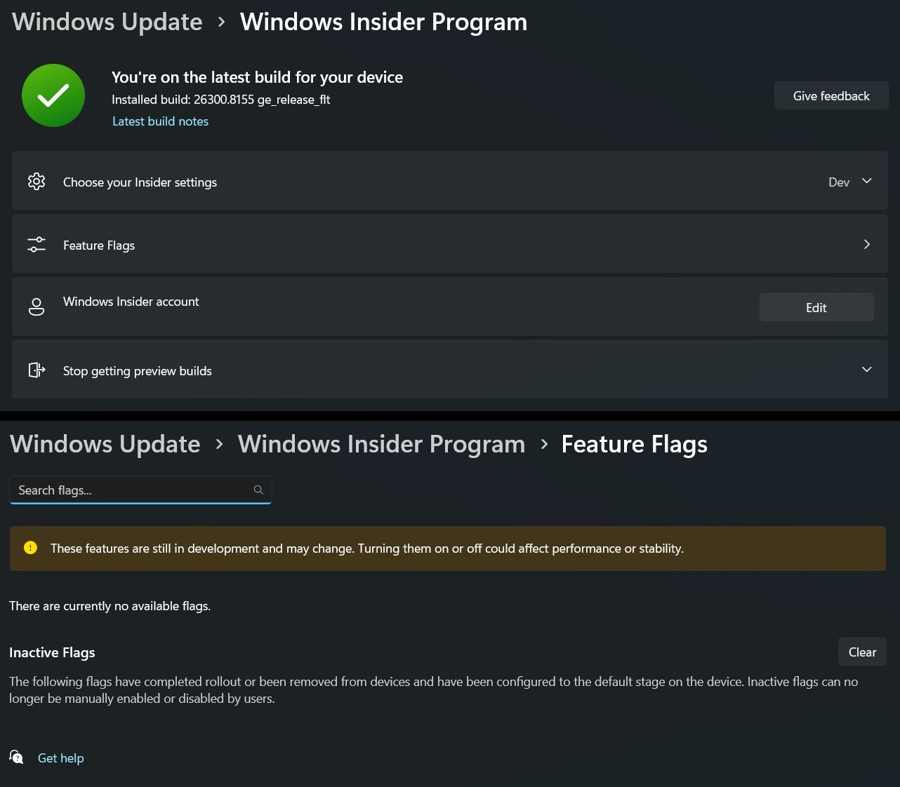 Windows 11 si prepara a introdurre i Feature Flags nelle Impostazioni del programma Insider 4