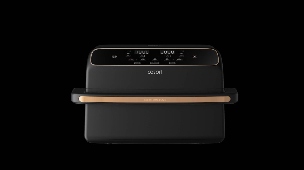 Cosori Twinfry Compact: nuova friggitrice ad aria a doppio cestello e cottura omogenea