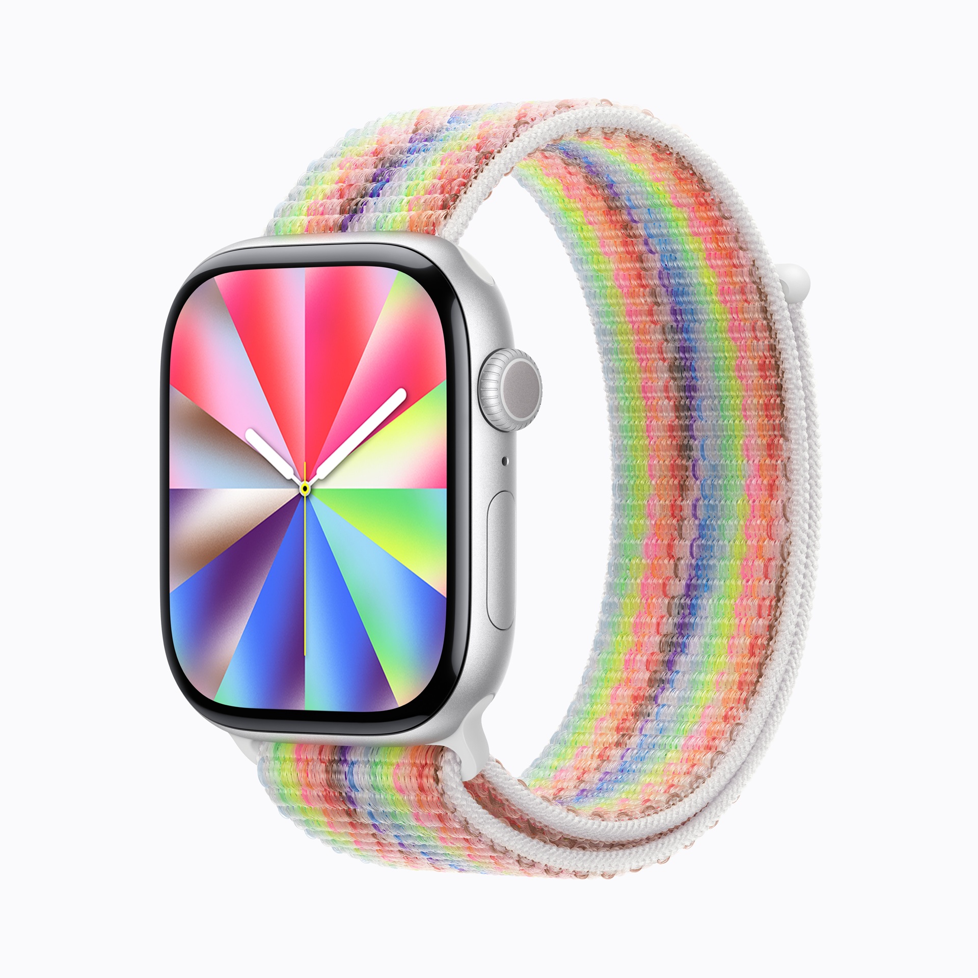 Apple - Collezione Pride 2026 - Cinturino Sport Loop Pride Edition