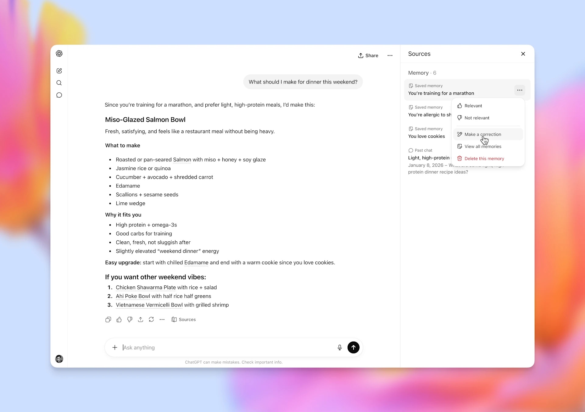 ChatGPT 5.5 Instant aggiornamento
