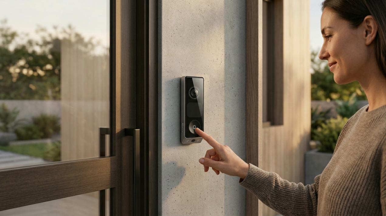 Il nuovo videocampanello smart EZVIZ EP8 Ultra arriva in Italia con doppia fotocamera e IA integrata