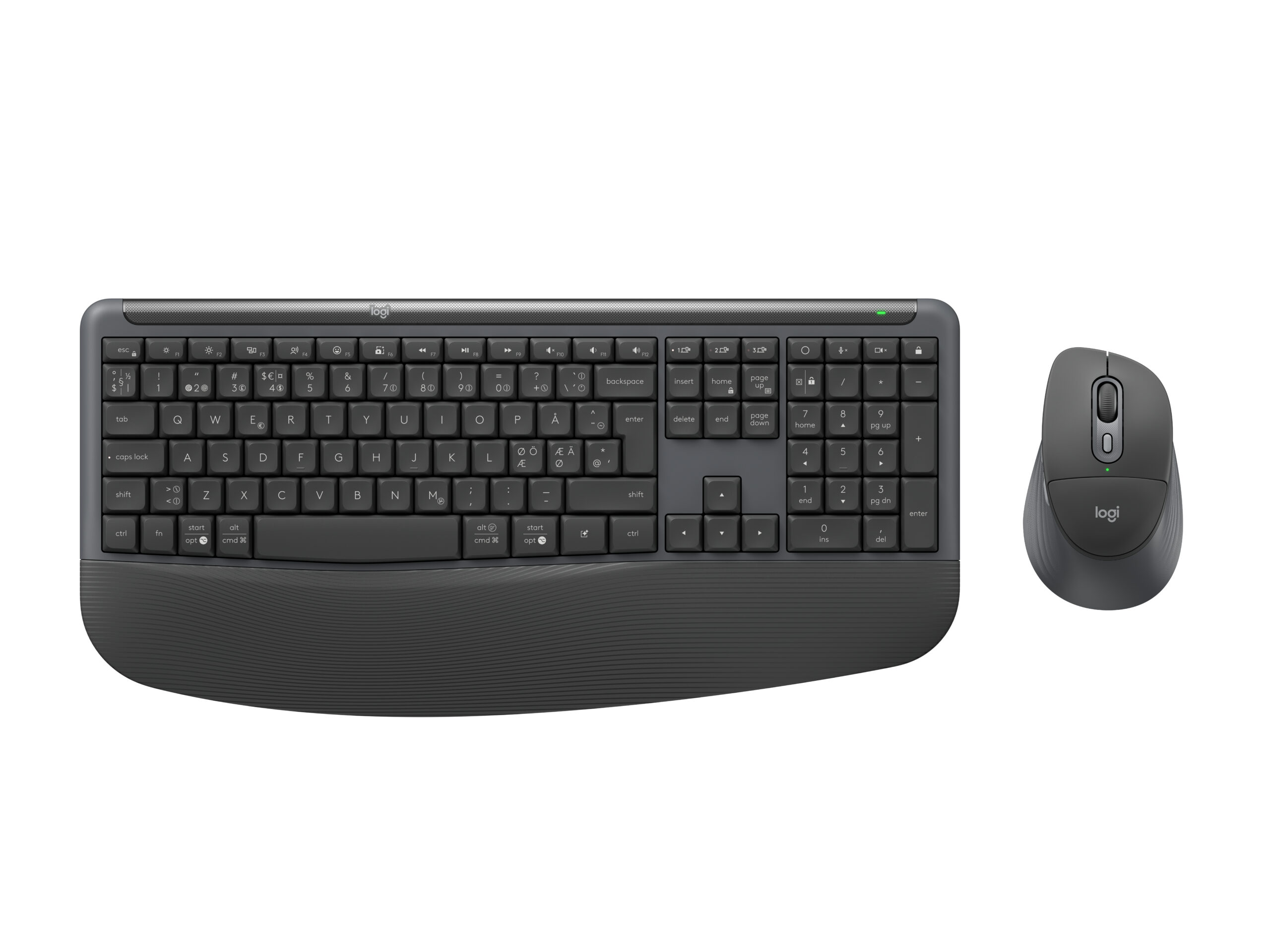 Logitech presenta la linea Signature Comfort Plus: mouse con supporto palmare imbottito e tastiera ergonomica 5