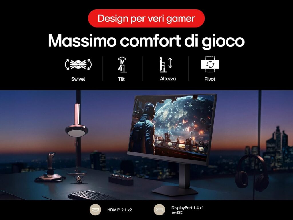 Super sconto del 32% su LG UltraGear: il display 4K a 180Hz e Full HD a 360Hz a prezzo record 1