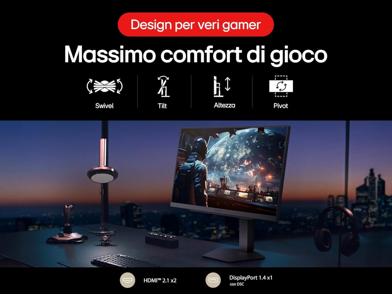 Super sconto del 32% su LG UltraGear: il display 4K a 180Hz e Full HD a 360Hz a prezzo record