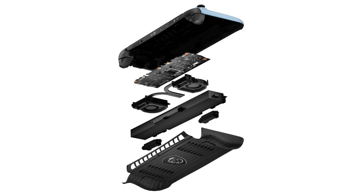 MSI_Claw-8-AIPlus_Glacier-Blue-Edition_no-Shadow_photo 4