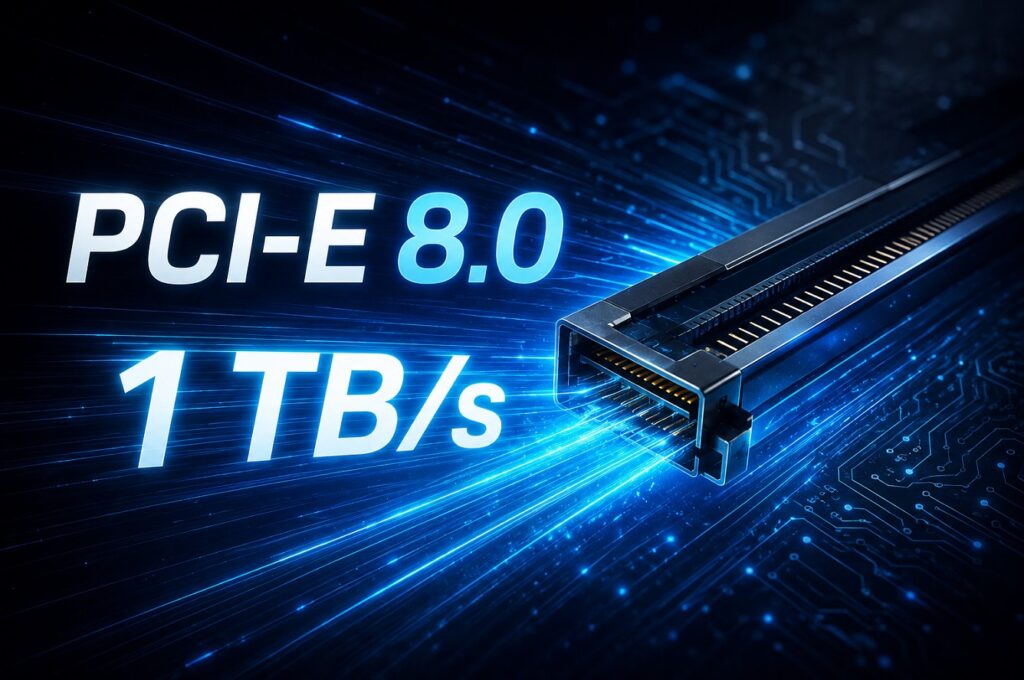PCI-E 8.0 accelera verso il 2028: fino a 1 TB/s e 256 GT/s 1