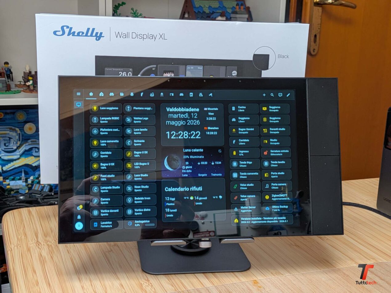 Recensione Shelly Wall Display XL, la smart home sempre sotto controllo