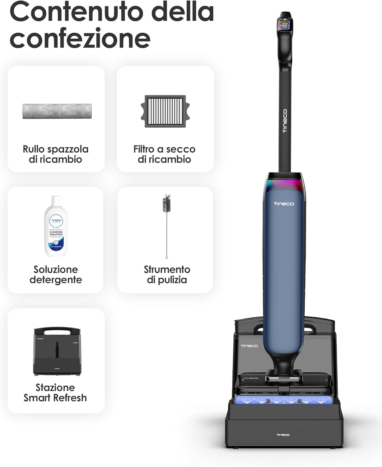 Tineco Floor One Station S9 Artist è la prima lavapavimenti del brand con rabbocco automatico dell'acqua 2