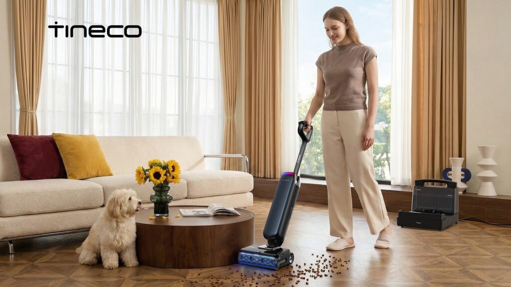 Tineco Floor One Station S9 Artist è la prima lavapavimenti del brand con rabbocco automatico dell'acqua 3