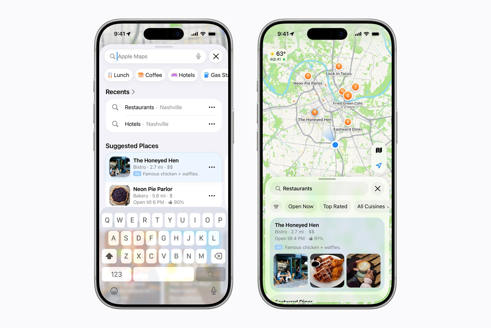 apple maps annunci