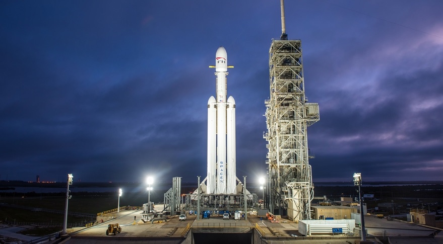 falcon heavy spacex