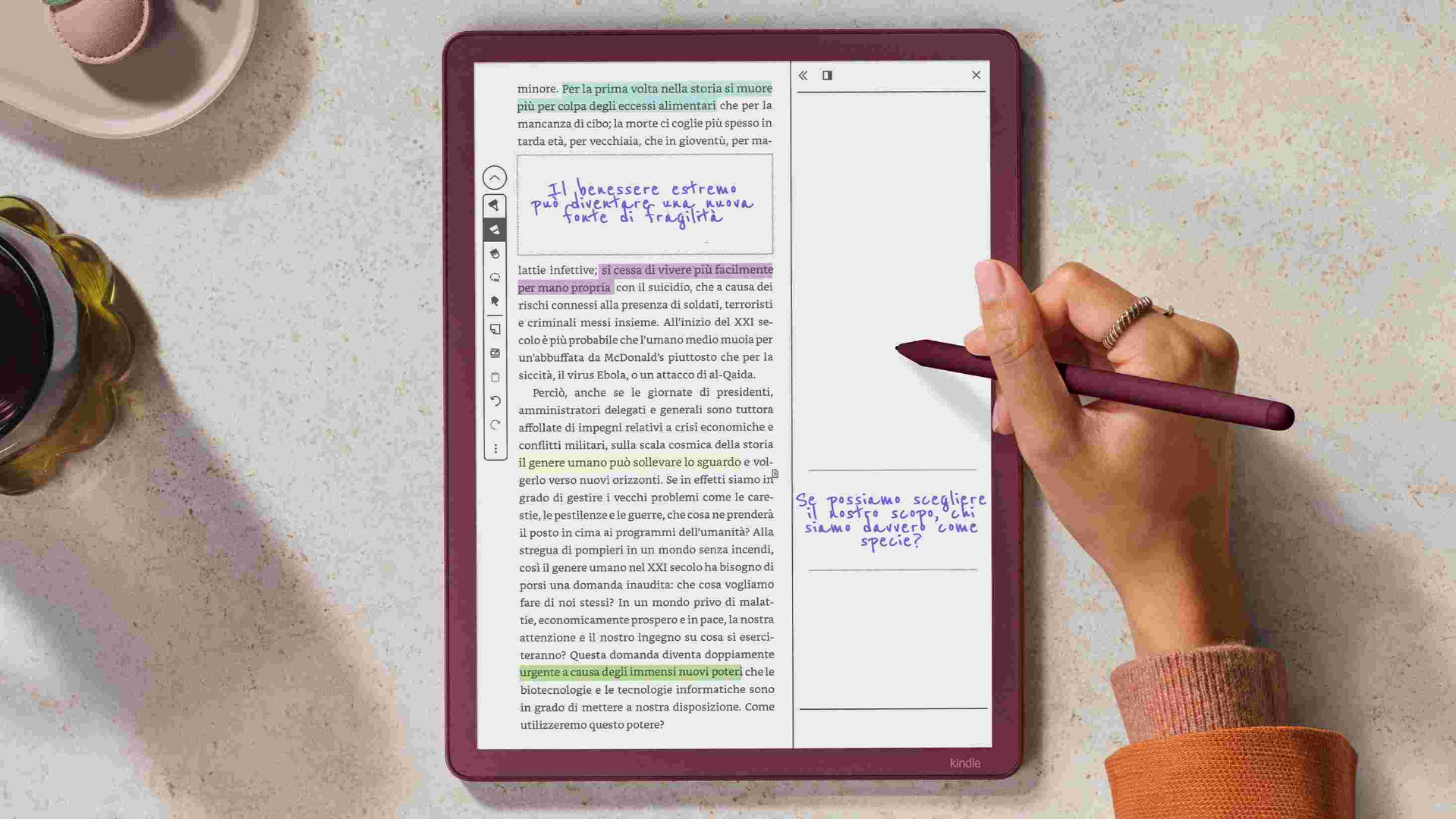 Kindle Scribe Colorsoft (e non solo) in Italia: display a colori, IA integrata e design ultrasottile 5