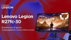 Lenovo Legion R27fc-30 sfida i monitor pro: 0.5ms di risposta e refresh rate 240Hz al prezzo minimo 3