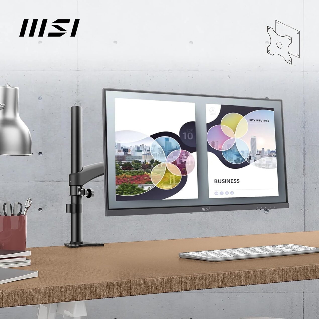 Altoparlanti integrati e connettività DisplayPort: questo monitor MSI costa meno di 90€