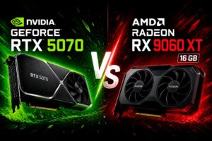 nvidia geforce rtx 5070 vs amd radeon rx 9060 xt 16 gb