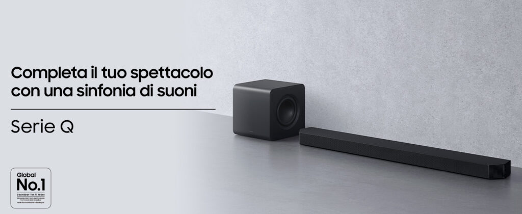 Dimentica i 600€ di listino: il sistema audio top di gamma di Samsung a un prezzo dimezzato 1
