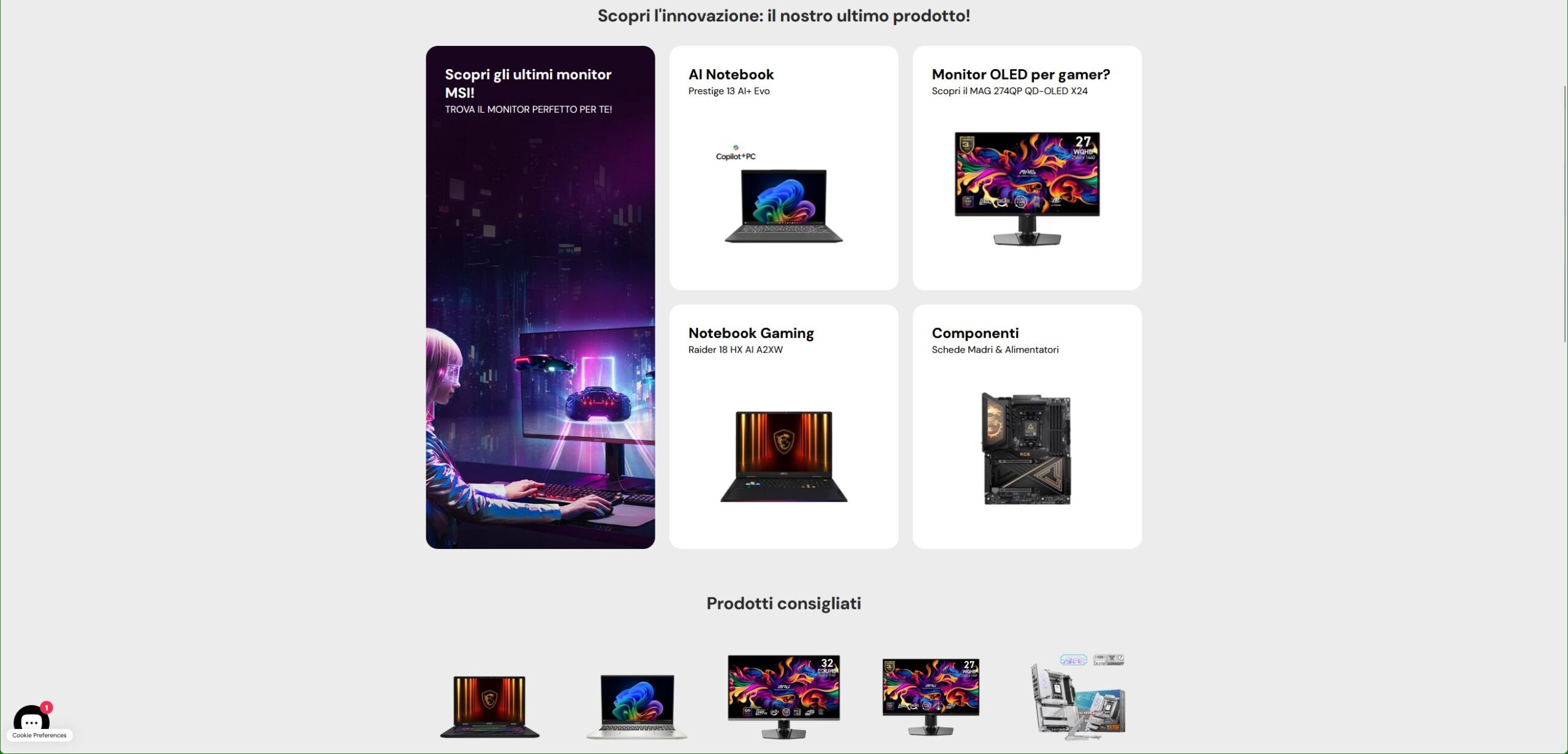 store msi italia 1