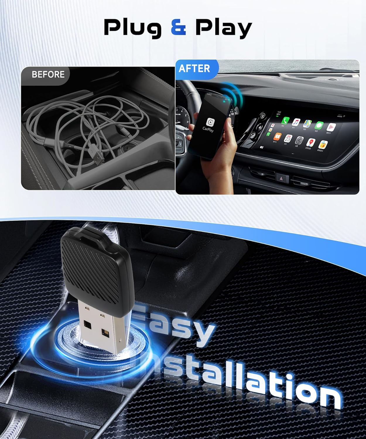 Wireless carplau