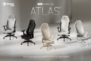 Secretlab ATLAS: la prima sedia da concentrazione di Secretlab punta tutto su schiuma e movimento 1