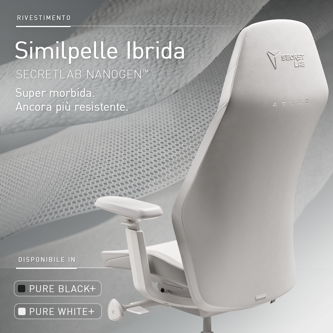 Secretlab ATLAS: la prima sedia da concentrazione di Secretlab punta tutto su schiuma e movimento 7