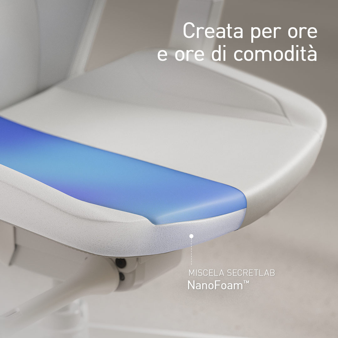Secretlab ATLAS: la prima sedia da concentrazione di Secretlab punta tutto su schiuma e movimento 4
