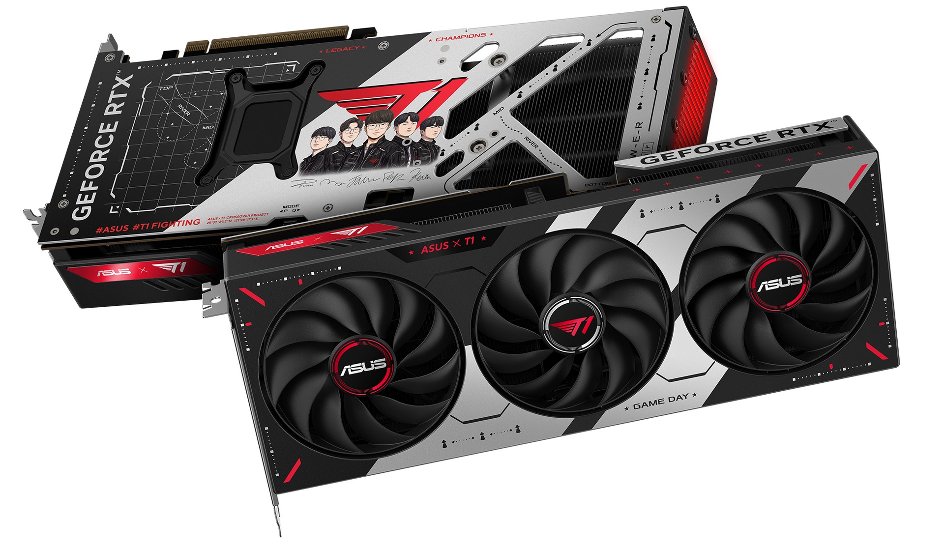 ASUS T1 GeForce RTX 5070 e RTX 5060 Ti ufficiali: le GPU dedicate ai campioni di League of Legends 4