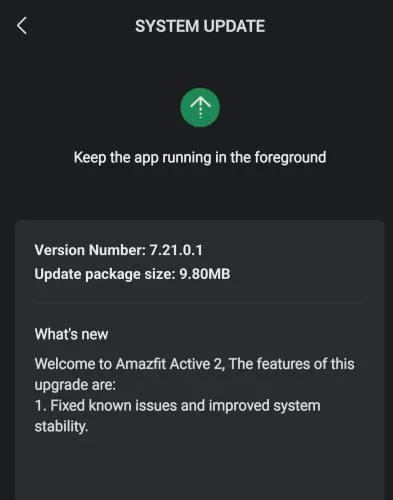 Amazfit Bip 6 e gli Active 2 (Round) si aggiornano: risolti alcuni bug 2