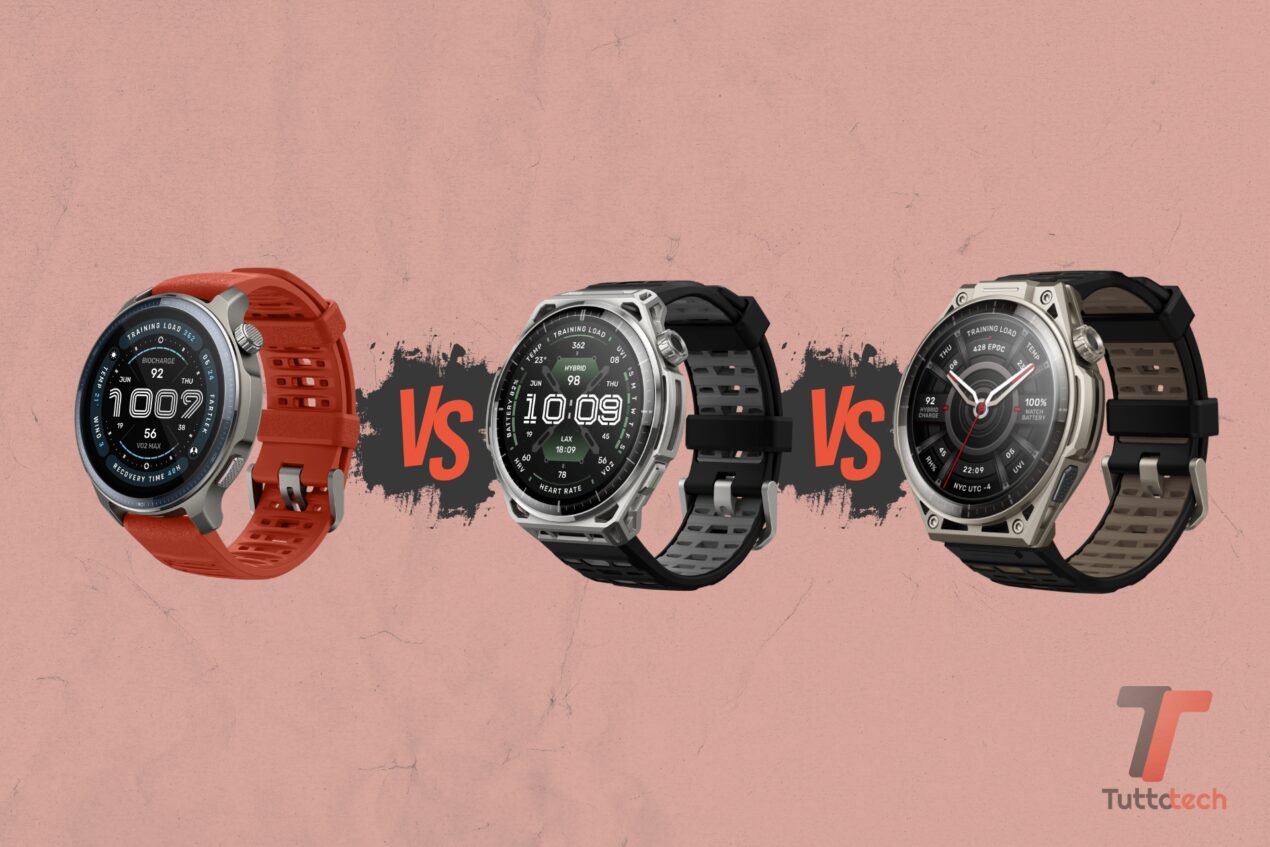 Amazfit Balance 3, Balance Ultra e Balance 2, il nostro confronto sulla carta