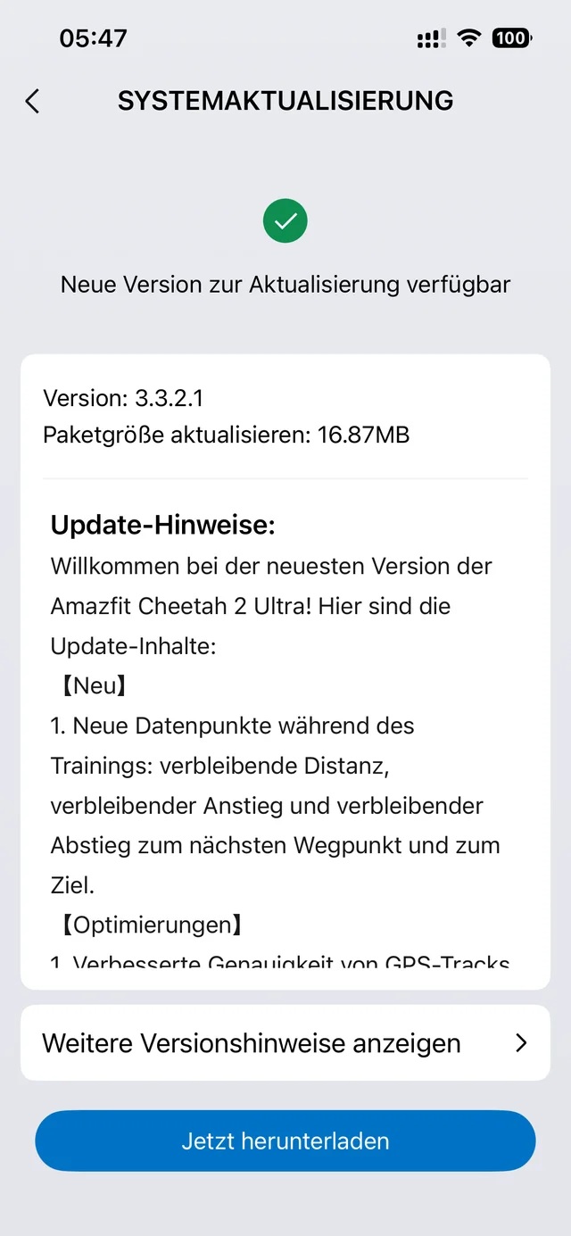 Primo aggiornamento per Amazfit Cheetah 2 Ultra; nuova beta per i Garmin Instinct 3 4