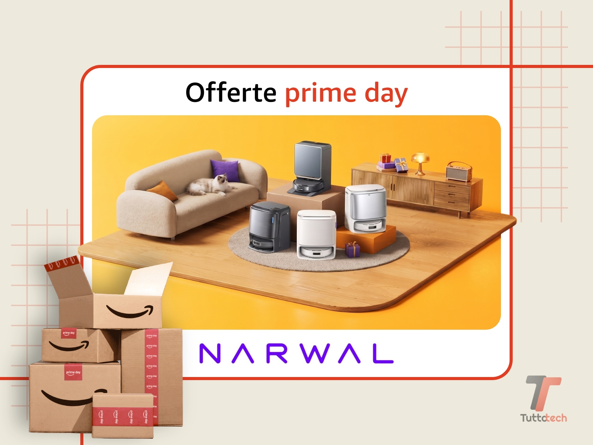 Amazon Prime Day - Offerte Narwal