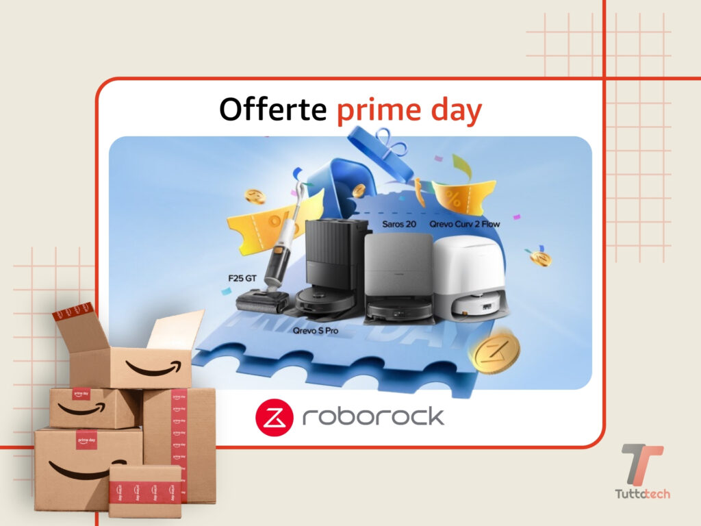 Offerte Roborock per il Prime Day, tre robot da non perdere fino al 26 giugno 1
