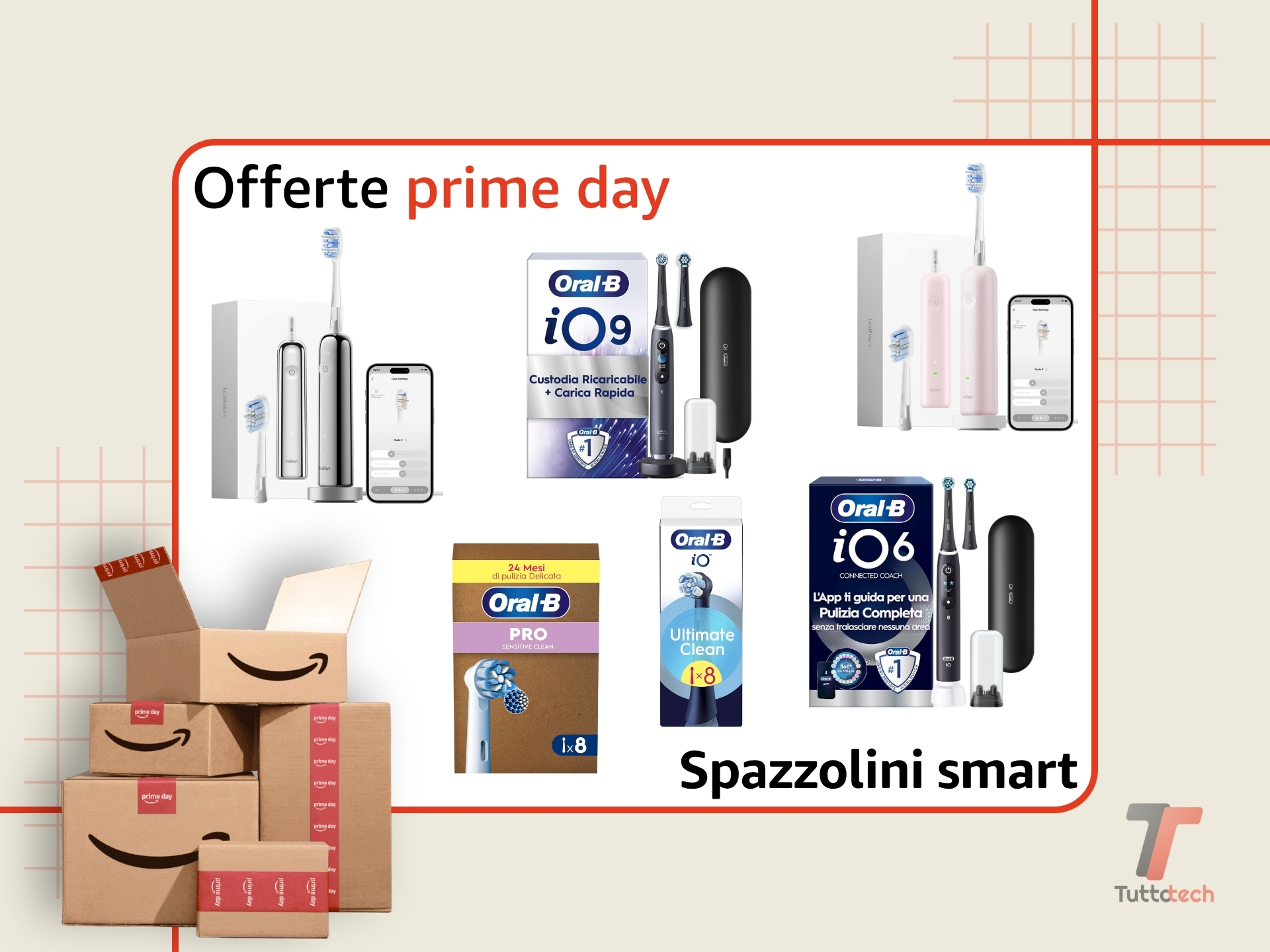 offerte spazzolini elettrici Amazon Prime Day 2026