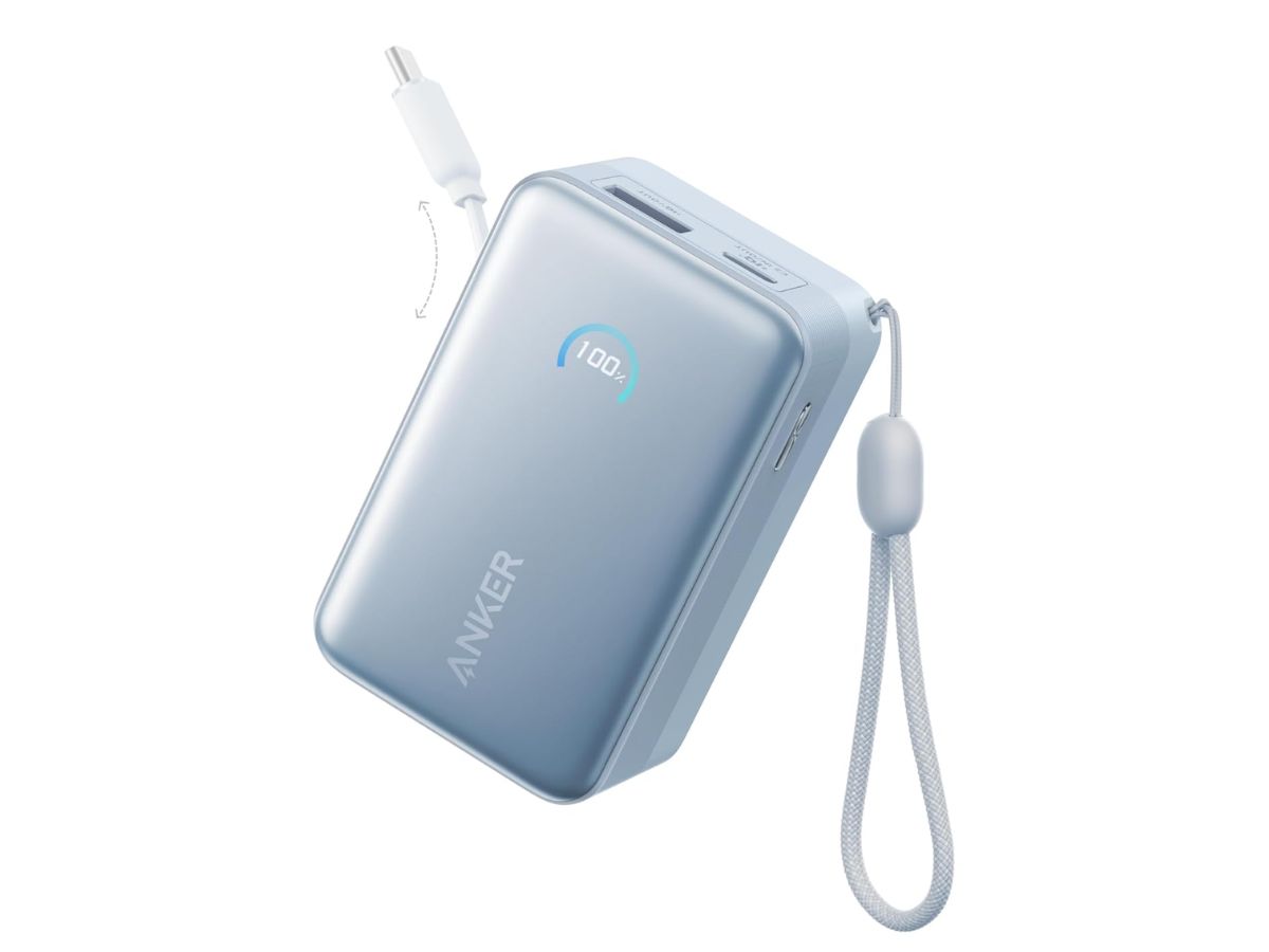 anker nano power bank blu