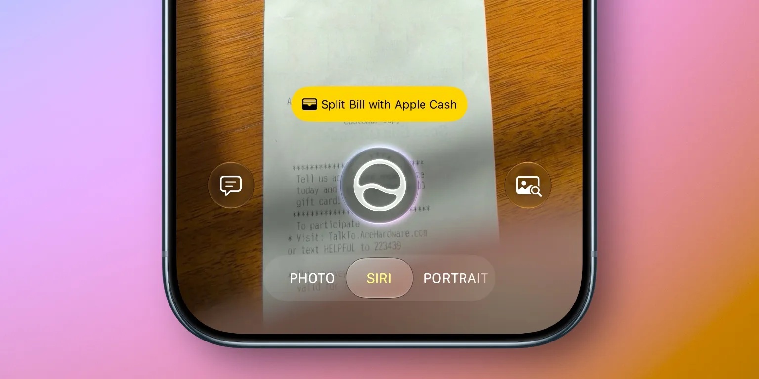 Apple iOS 27 - Beta 1 - Wallet - Split bill with Apple Cash