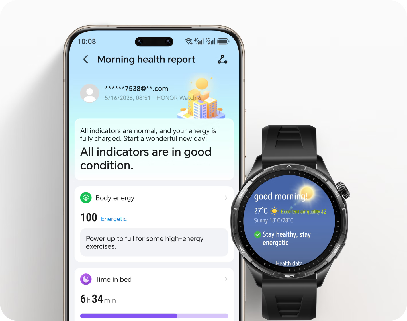 È ufficiale HONOR Watch 6: autonomia da 35 giorni e monitoraggio avanzato di sport e salute 2