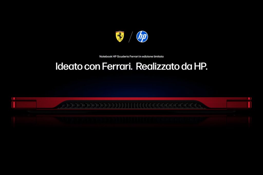 HP Limited Edition Scuderia Ferrari AI PC
