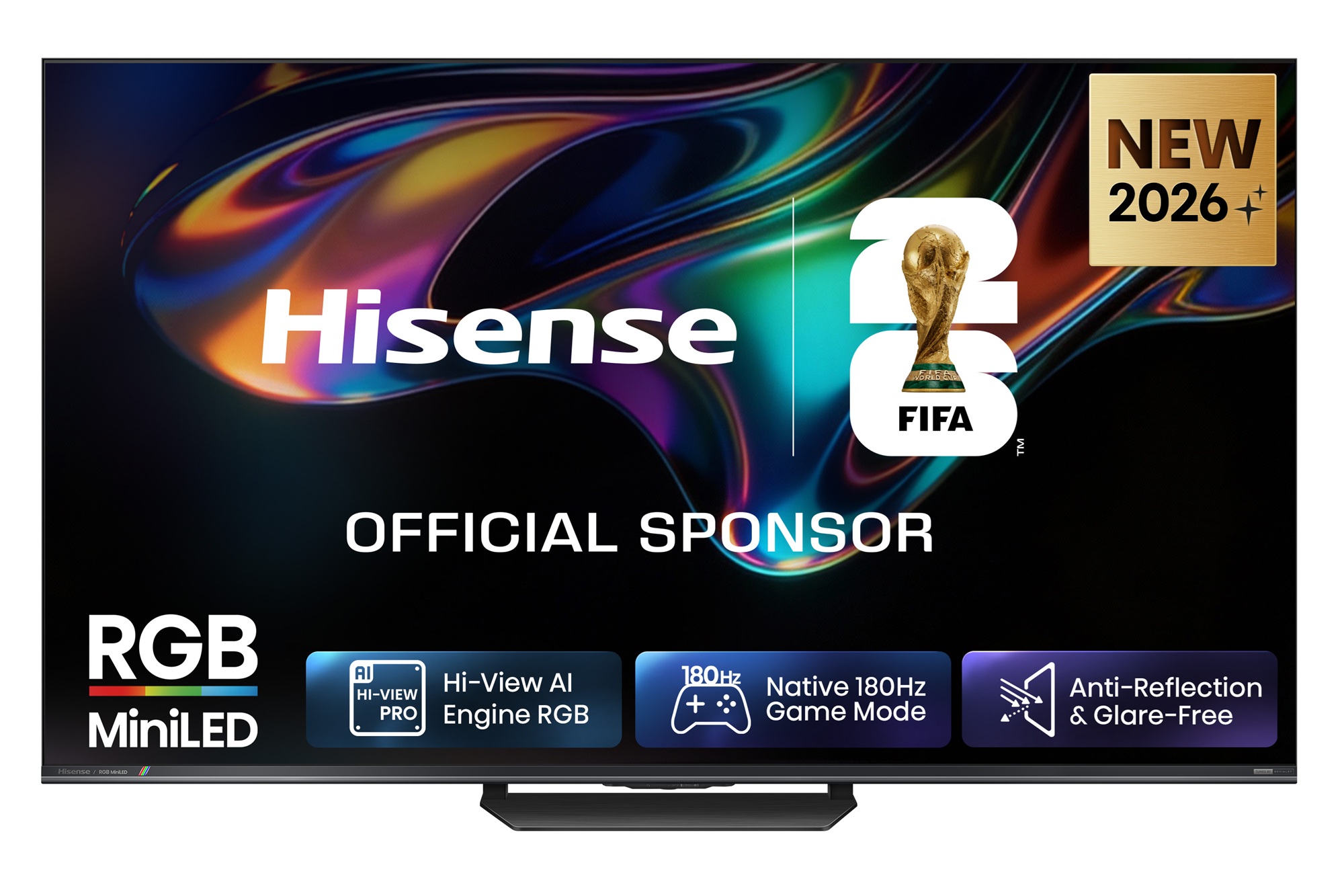 Hisense smart TV RGB Mini LED 2026 - serie UR8 hero