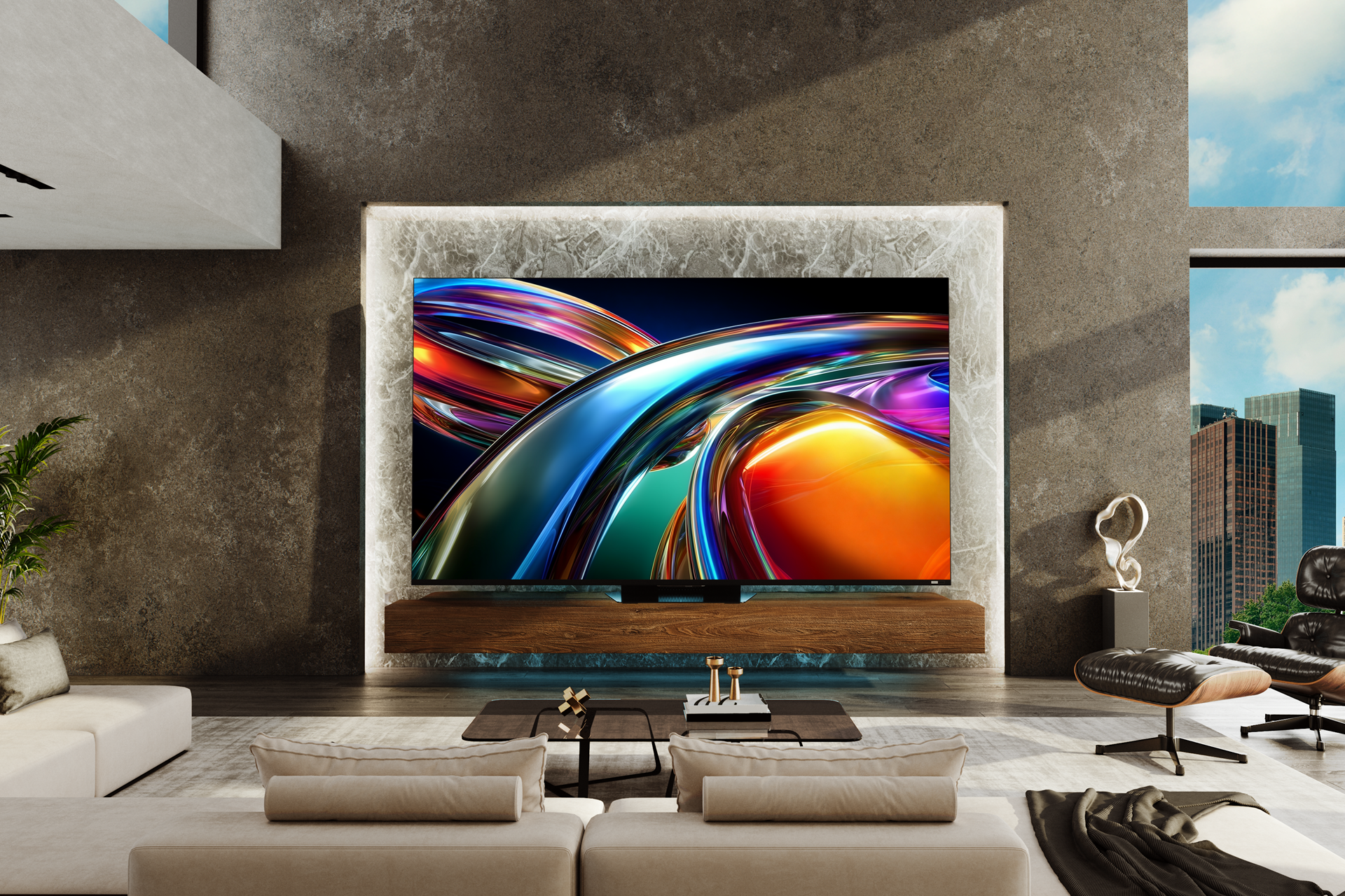 Hisense smart TV RGB Mini LED 2026 serie UR9 Hero