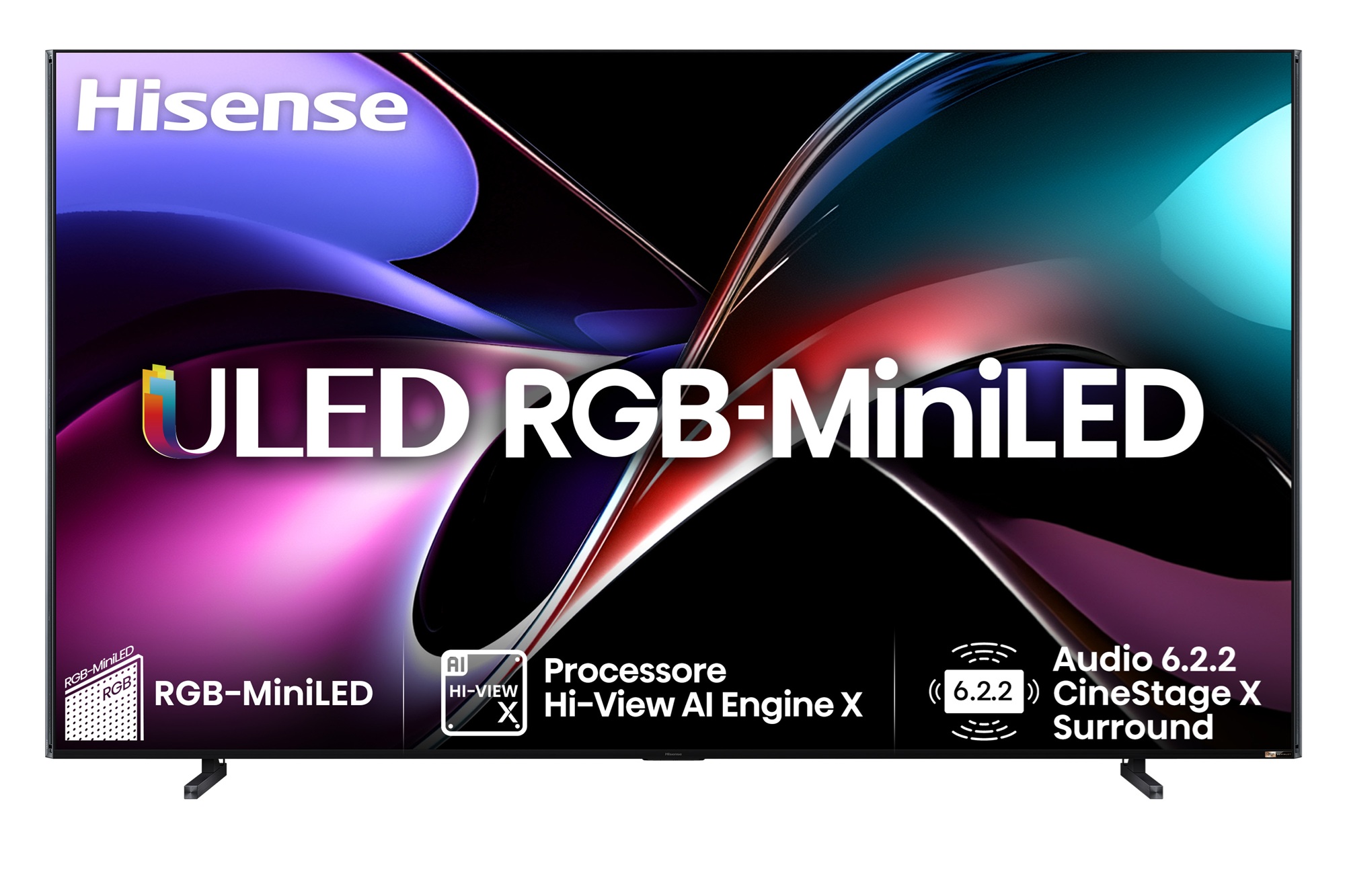 Hisense smart TV RGB Mini LED 2026 - serie UX hero