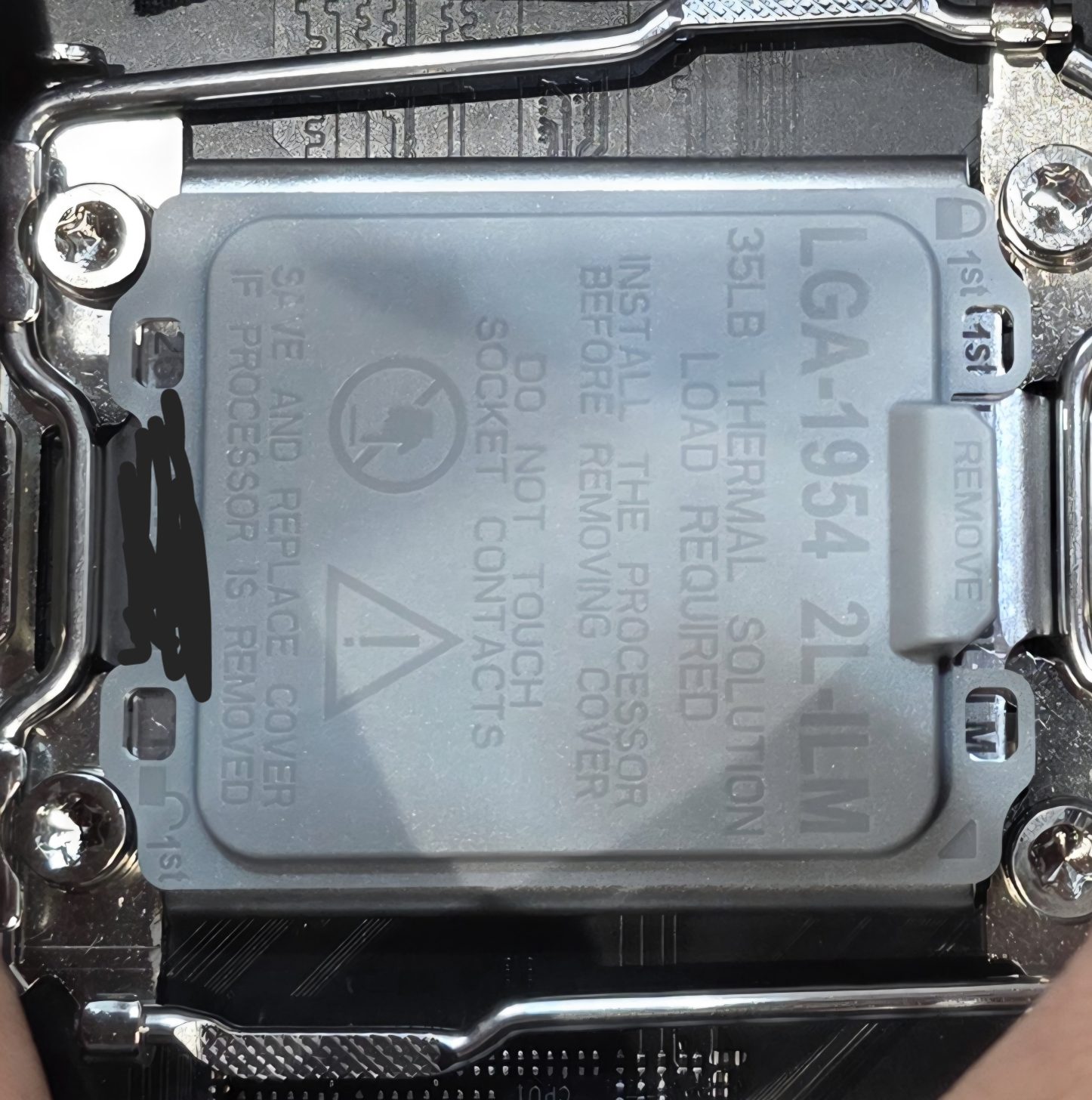 Intel Nova Lake socket LGA 1954