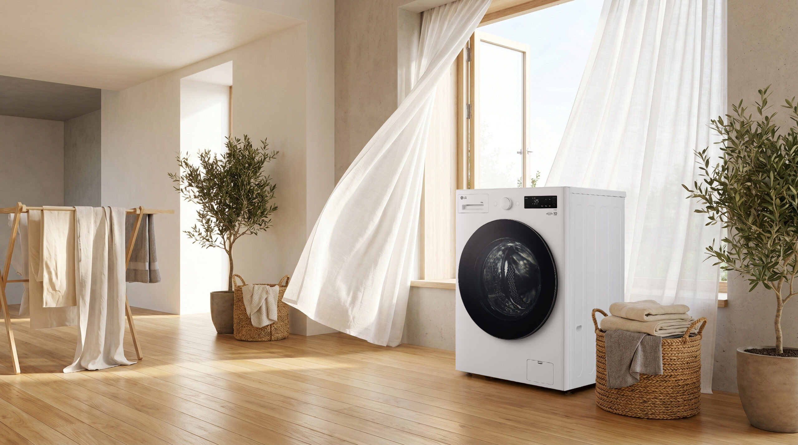 LG presenta Next AI DD da 16 kg, la lavatrice che punta su capacità maxi e intelligenza artificiale 1