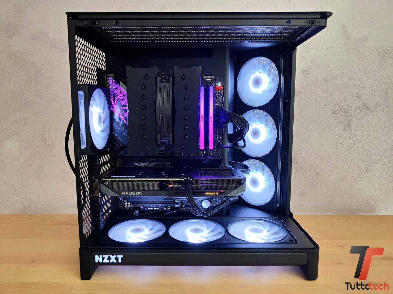 Recensione NZXT H6 RGB+: il case che convince per prestazioni e design dual chamber