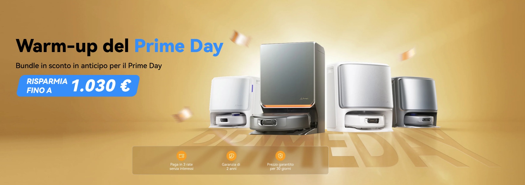 Narwal Warm-up del Prime Day kv hero