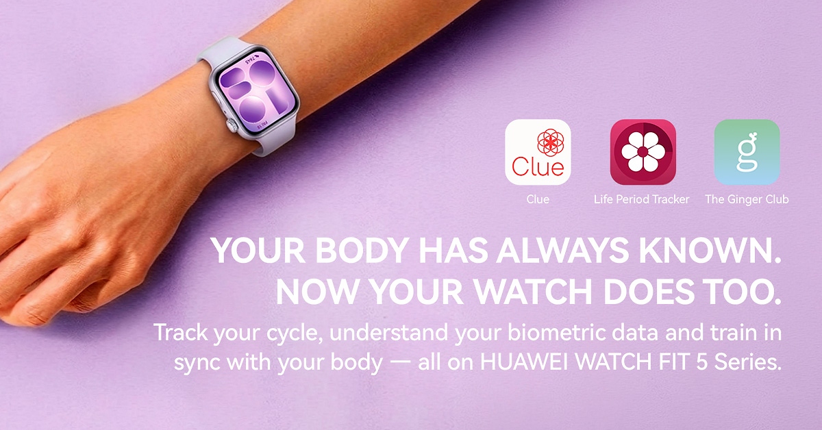 huawei watch fit 5 app benessere femminile