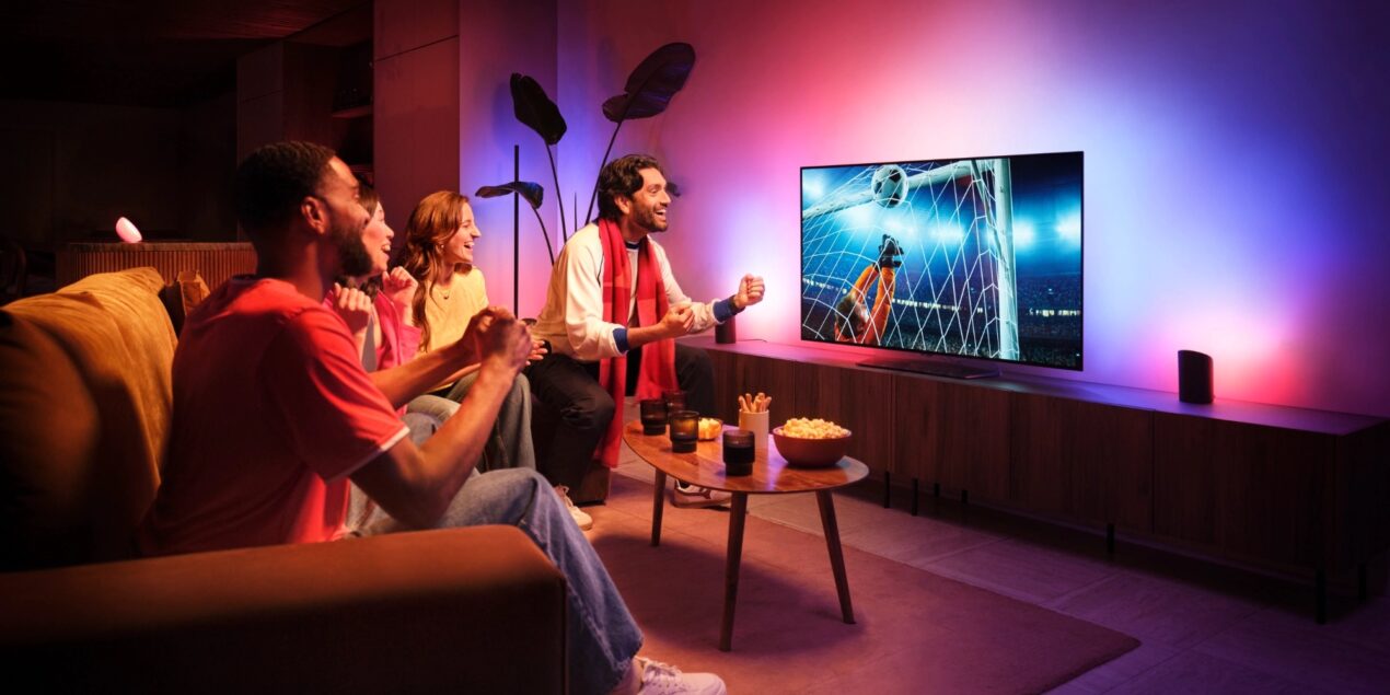 Le luci Philips Hue ora reagiscono in tempo reale agli eventi sportivi durante le partite