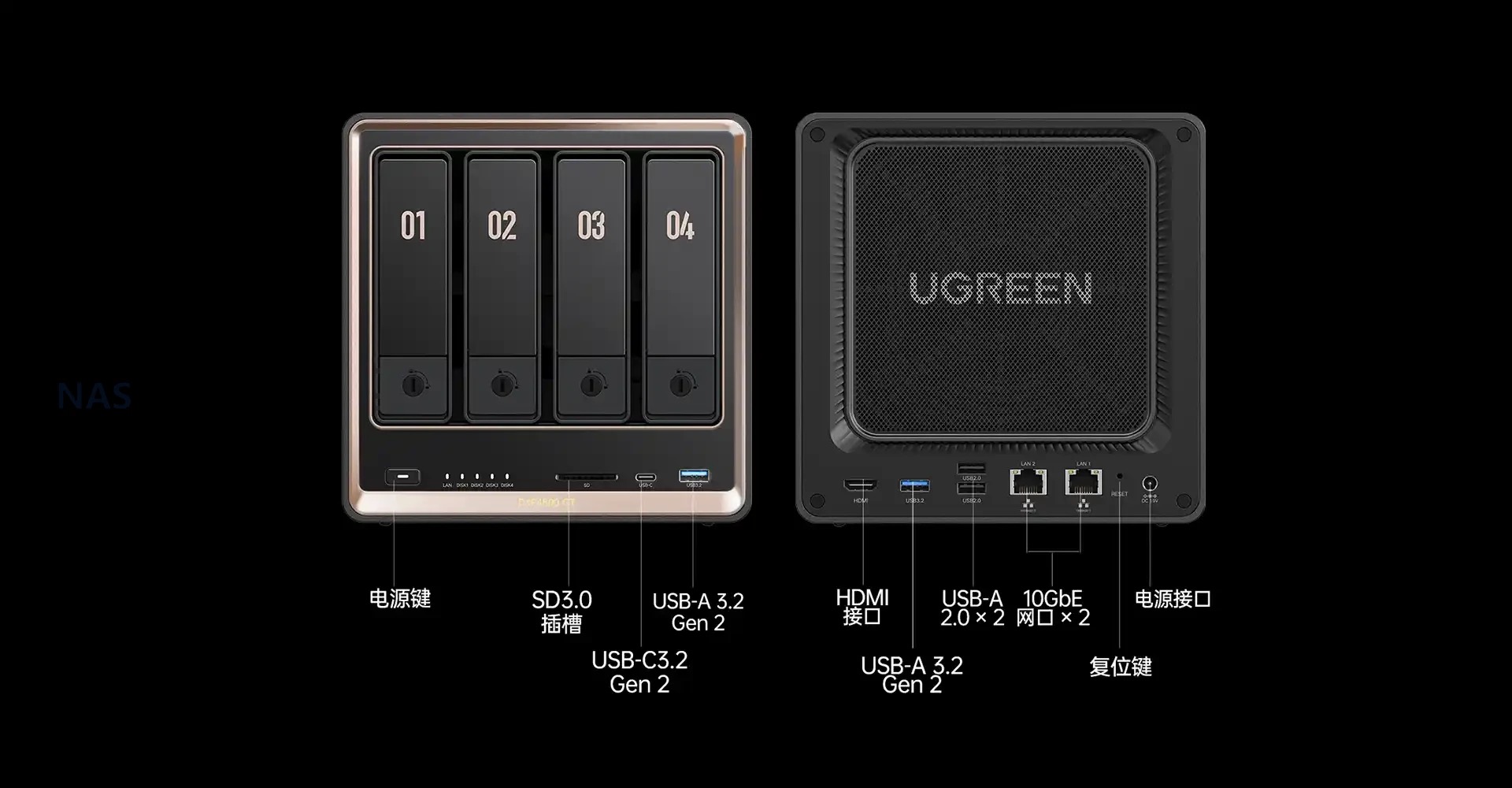 Ugreen NAS DXP4800 GT