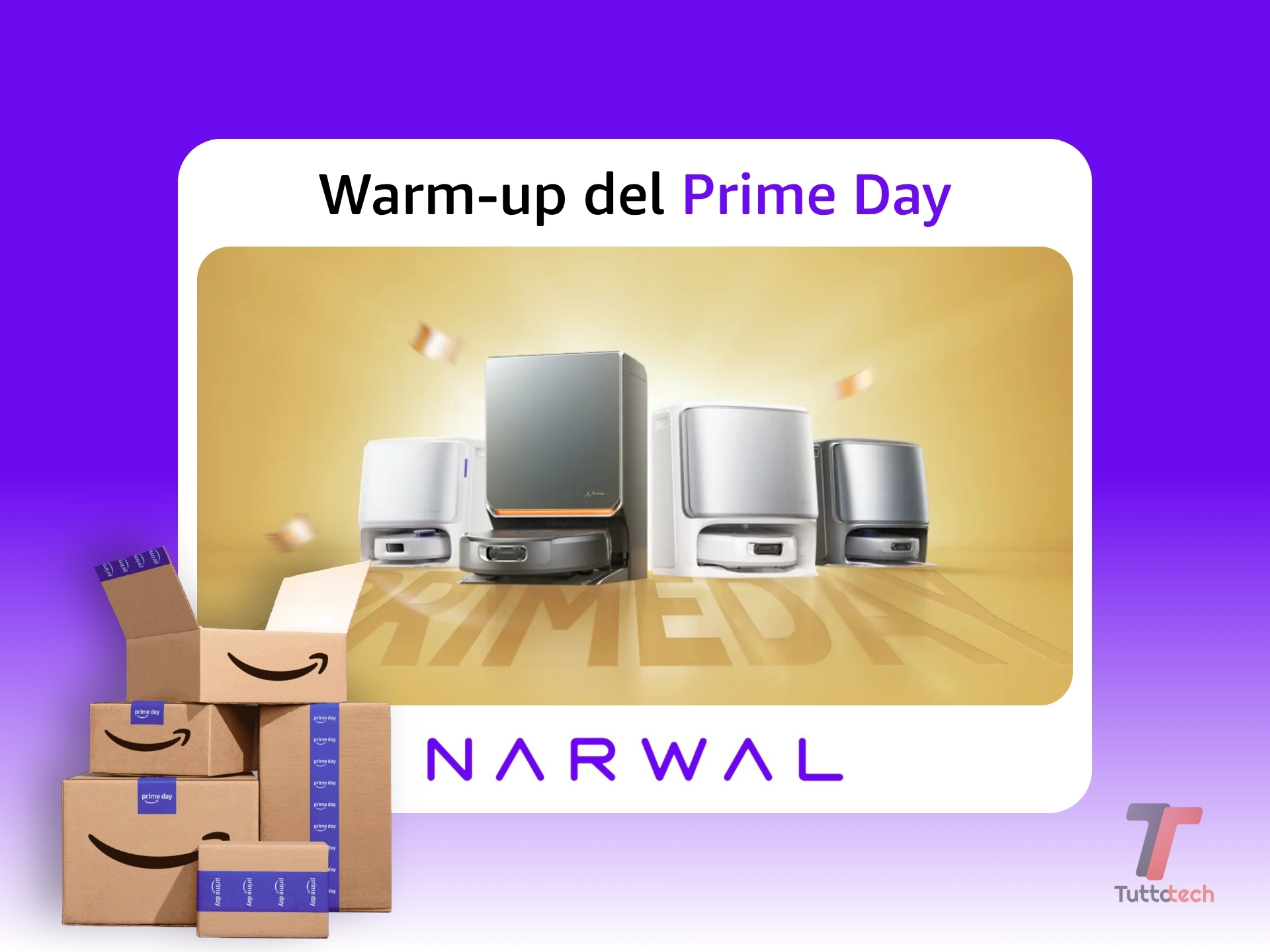 Warm-up del Prime Day - Offerte Narwal